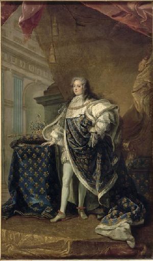 Portrait of Louis XV of France